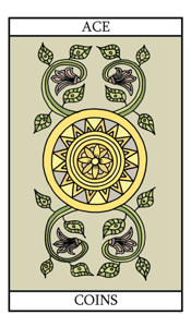The Ace of Pentacles (Coins)