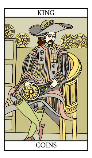 The King of Pentacles (Coins)