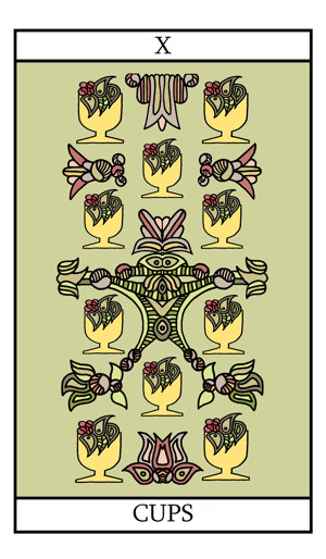 The Ten of Cups Tarot Card Meanings